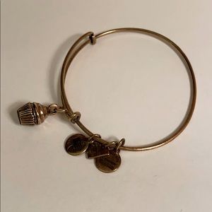 Alex and Ani Cupcake Bangle bracelet